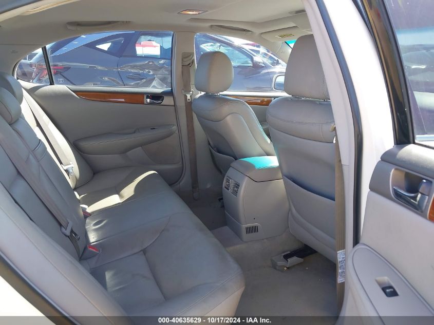 2006 Lexus Es 330 VIN: JTHBA30G165172889 Lot: 40635629