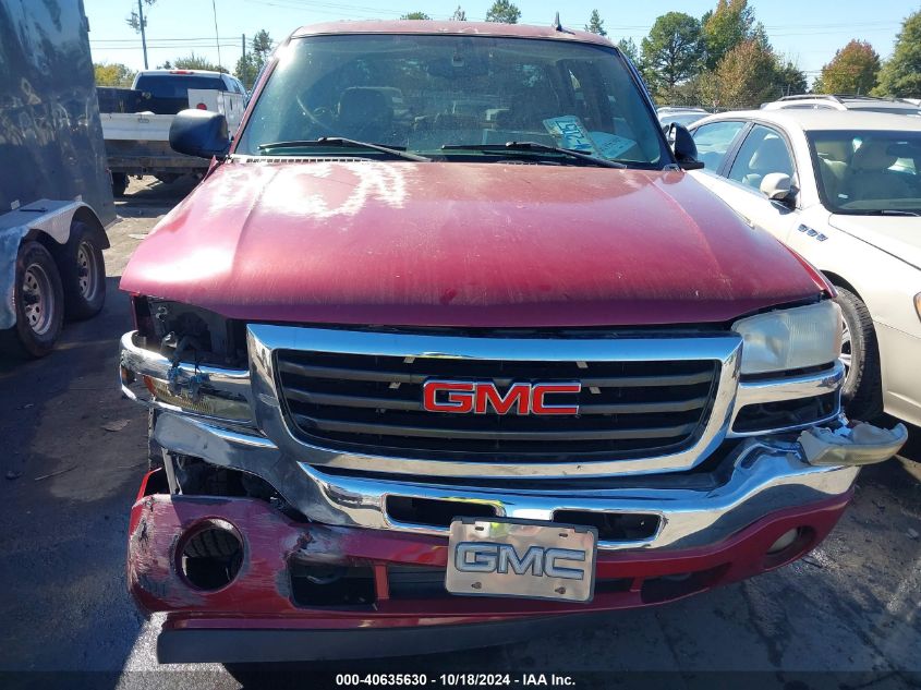 2006 GMC Sierra 1500 Slt VIN: 2GTEK13Z761263549 Lot: 40635630