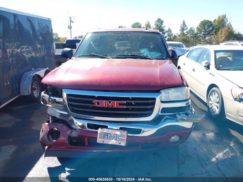 2006 GMC Sierra 1500 Slt VIN: 2GTEK13Z761263549 Lot: 40635630