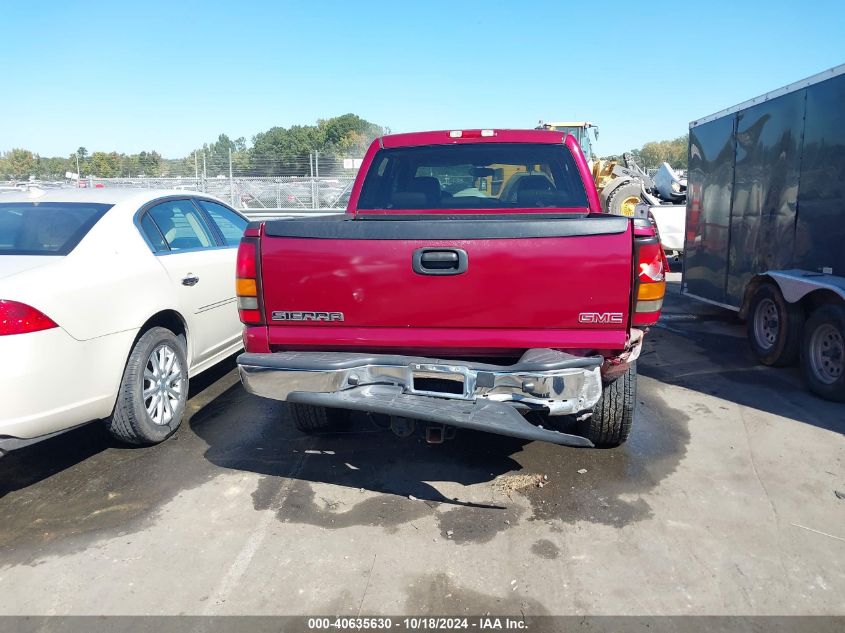 2006 GMC Sierra 1500 Slt VIN: 2GTEK13Z761263549 Lot: 40635630