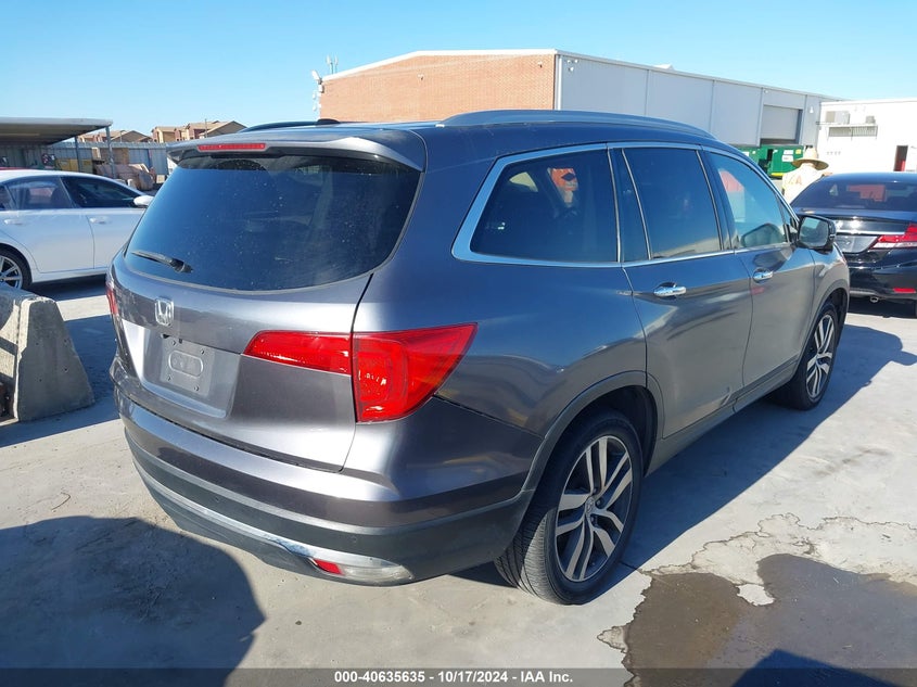 2016 HONDA PILOT TOURING - 5FNYF5H97GB014183