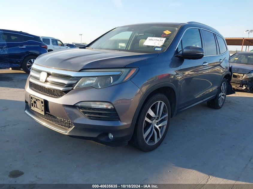 2016 HONDA PILOT TOURING - 5FNYF5H97GB014183