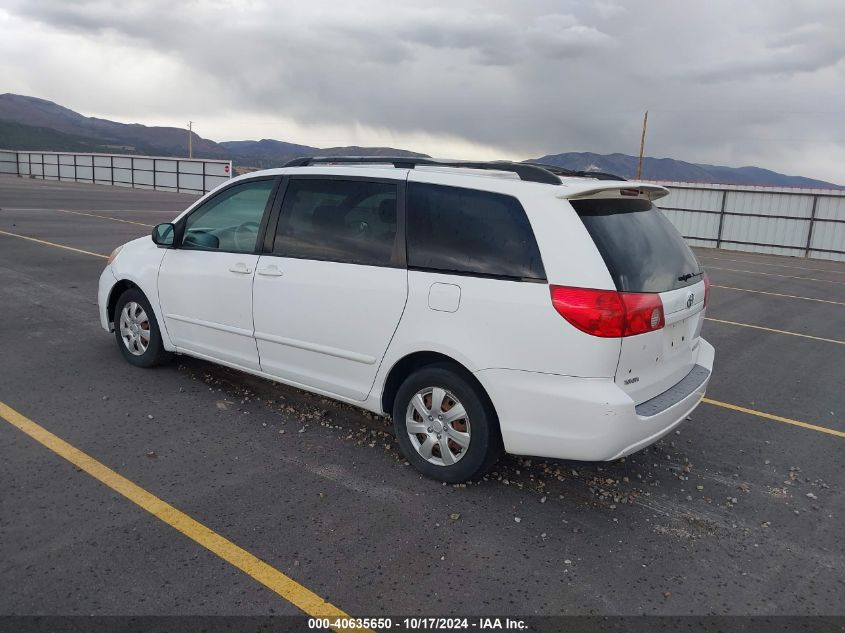 2008 Toyota Sienna Le VIN: 5TDZK23C68S110790 Lot: 40635650