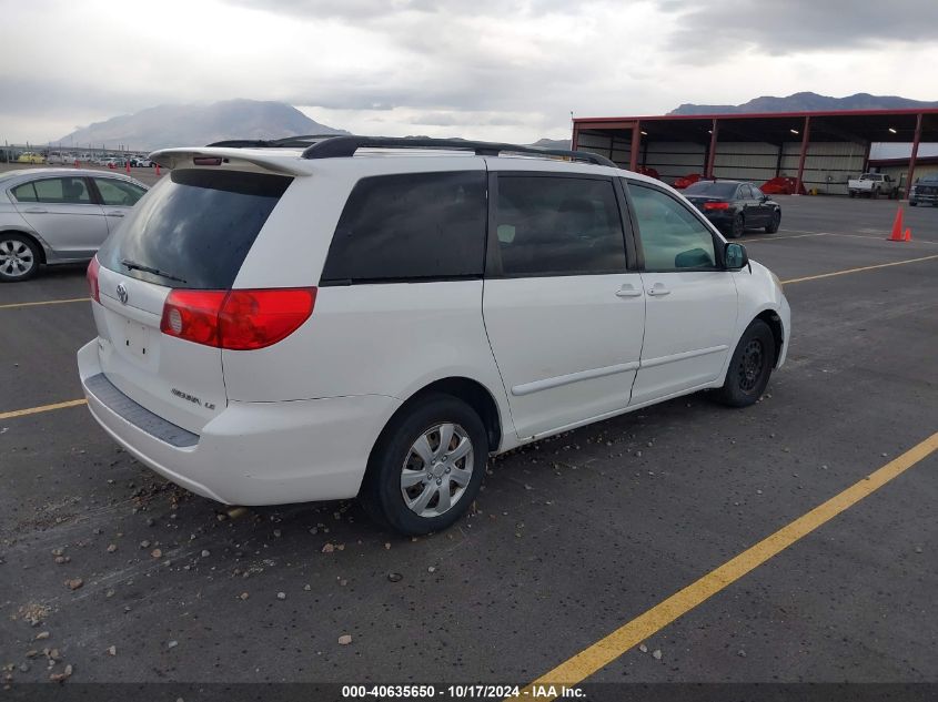 2008 Toyota Sienna Le VIN: 5TDZK23C68S110790 Lot: 40635650