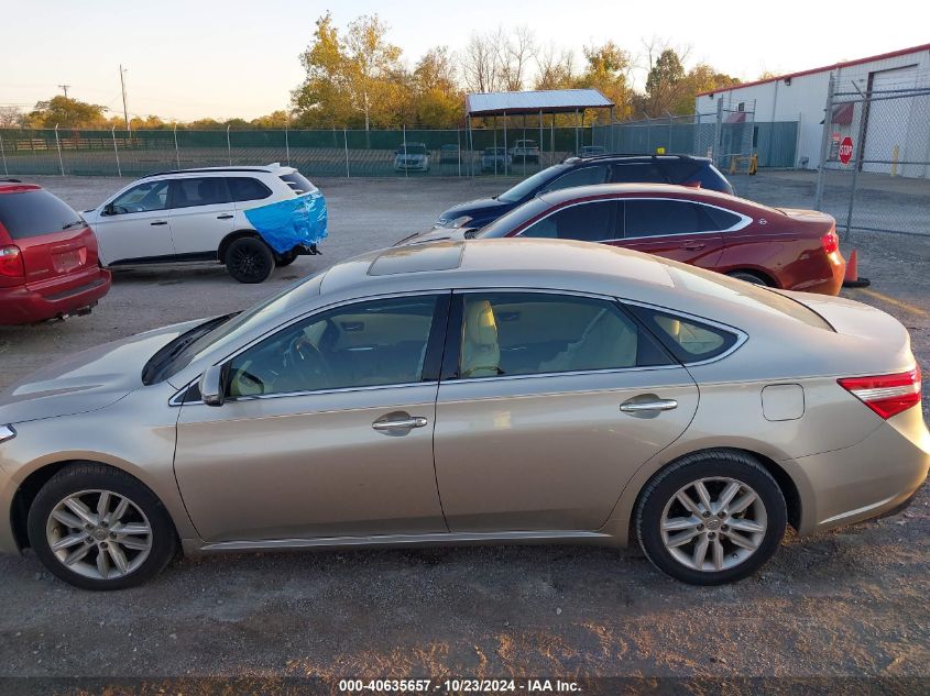 2013 Toyota Avalon Xle Premium VIN: 4T1BK1EB5DU058876 Lot: 40635657