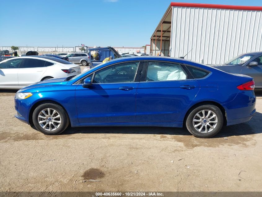 VIN 3FA6P0G76HR259490 2017 Ford Fusion, S no.14