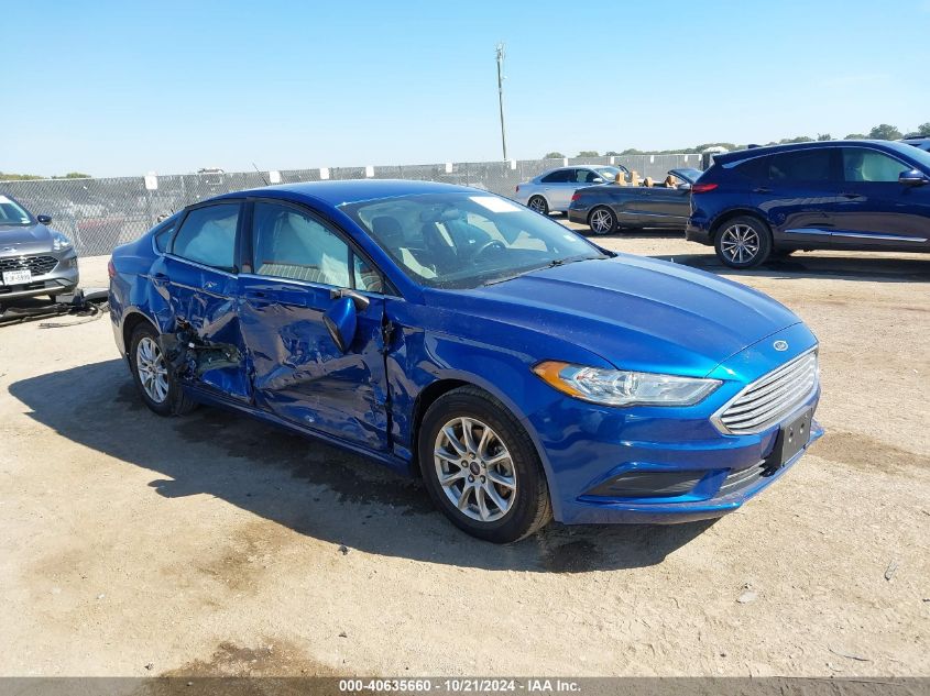 VIN 3FA6P0G76HR259490 2017 Ford Fusion, S no.1