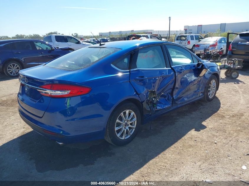 VIN 3FA6P0G76HR259490 2017 Ford Fusion, S no.4