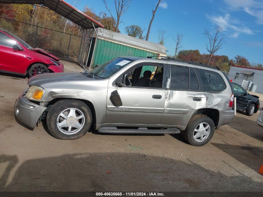 2002 GMC Envoy Sle VIN: 1GKDT13S322464486 Lot: 40635665