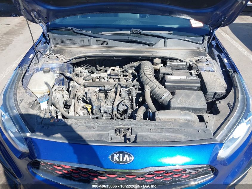 2020 Kia Forte Gt VIN: 3KPF44AC7LE241581 Lot: 40635666