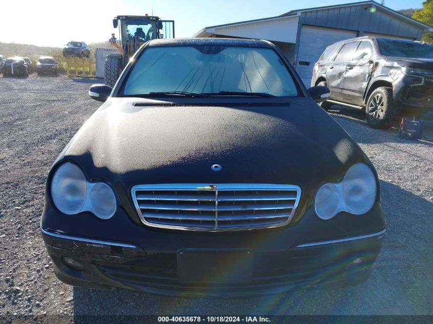 2006 Mercedes-Benz C 280 Luxury 4Matic VIN: WDBRF92H36F784787 Lot: 40635678