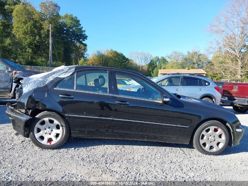 2006 Mercedes-Benz C 280 Luxury 4Matic VIN: WDBRF92H36F784787 Lot: 40635678