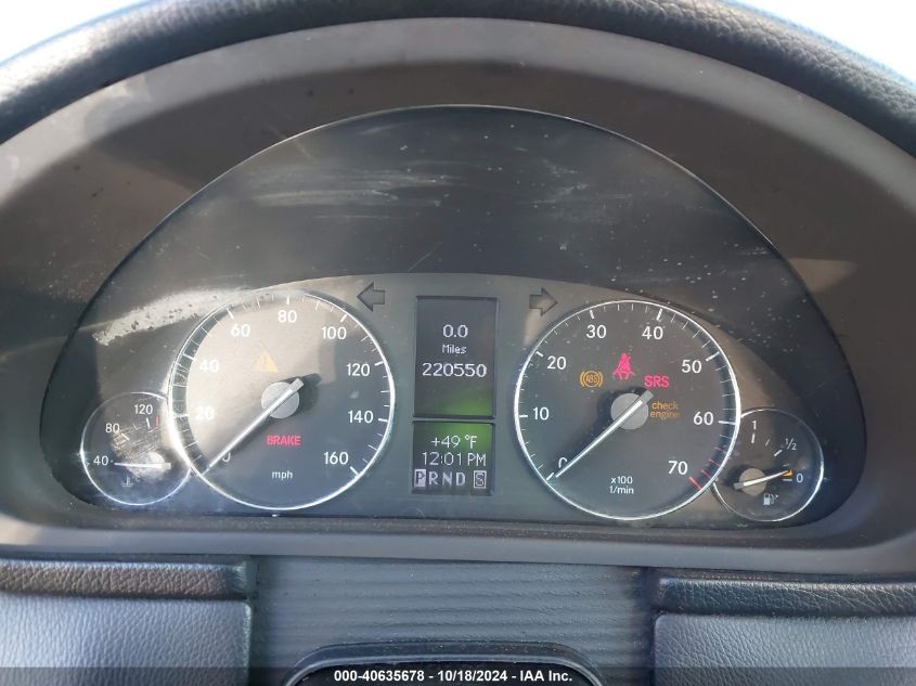 2006 Mercedes-Benz C 280 Luxury 4Matic VIN: WDBRF92H36F784787 Lot: 40635678