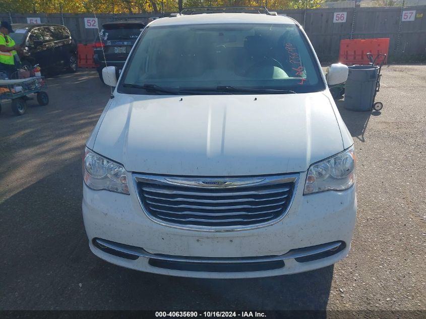 2016 Chrysler Town & Country Touring VIN: 2C4RC1BGXGR290276 Lot: 40635690