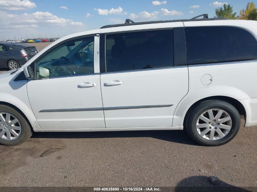 2016 Chrysler Town & Country Touring VIN: 2C4RC1BGXGR290276 Lot: 40635690