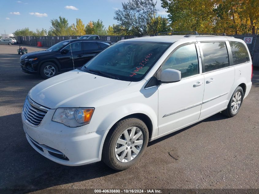 2016 Chrysler Town & Country Touring VIN: 2C4RC1BGXGR290276 Lot: 40635690