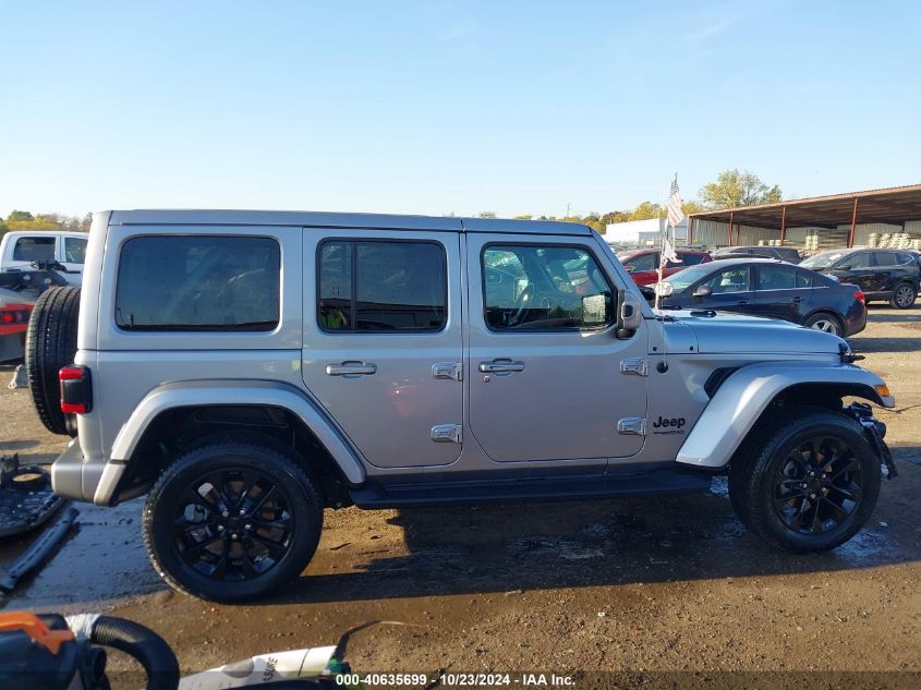 2021 Jeep Wrangler Unlimited High Altitude 4X4 VIN: 1C4HJXEG1MW518880 Lot: 40635699