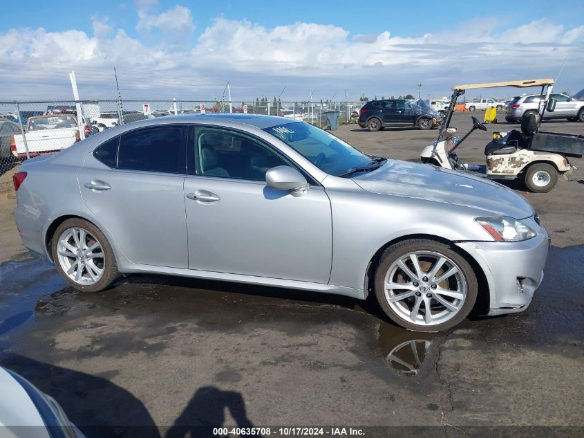 2008 Lexus Is 250 VIN: JTHBK262685079789 Lot: 40635708