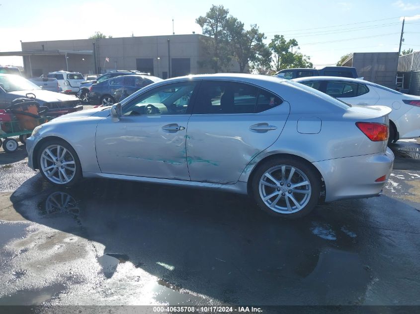 2008 Lexus Is 250 VIN: JTHBK262685079789 Lot: 40635708