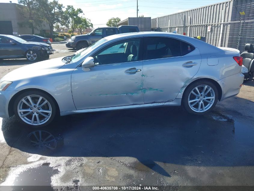 2008 Lexus Is 250 VIN: JTHBK262685079789 Lot: 40635708