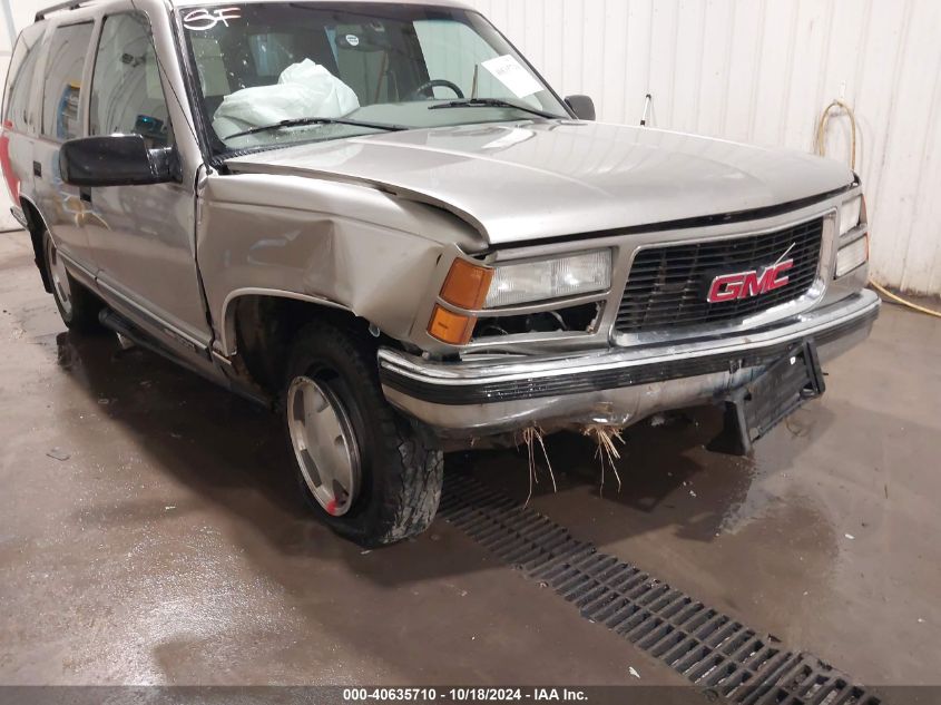 1999 GMC Yukon Sle VIN: 1GKEK13R0XJ769283 Lot: 40635710