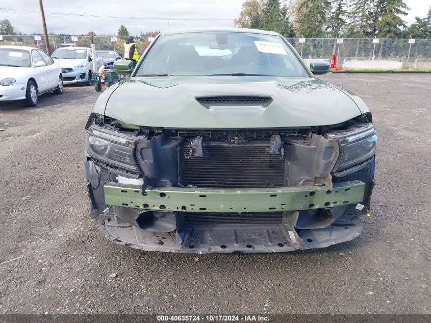 2022 Dodge Charger Gt Rwd VIN: 2C3CDXHG6NH181043 Lot: 40635724