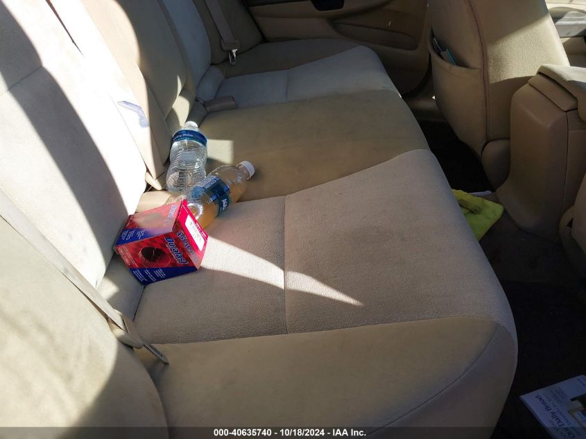 2009 Honda Accord 2.4 Lx VIN: 1HGCP26329A196084 Lot: 40635740