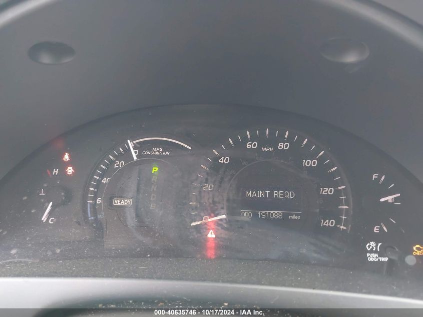 2007 Toyota Camry Hybrid Hybrid VIN: JTNBB46K873018849 Lot: 40635746