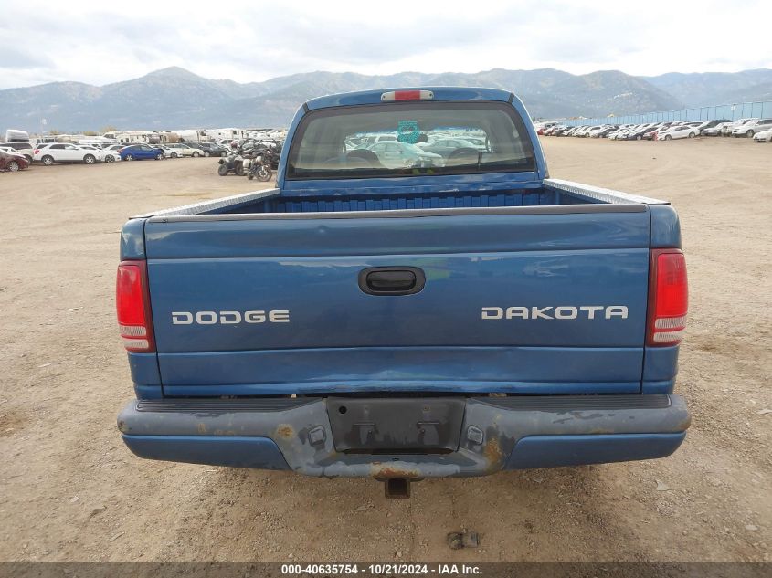 2004 Dodge Dakota Sport/Sxt VIN: 1D7HG38N84S687082 Lot: 40635754