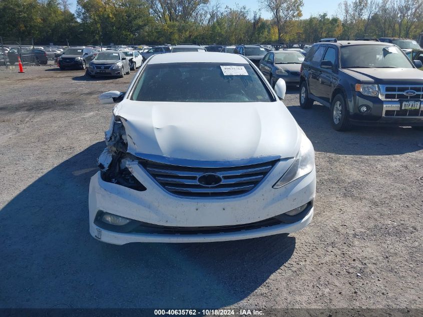 2014 Hyundai Sonata Se VIN: 5NPEC4AC3EH868842 Lot: 40635762