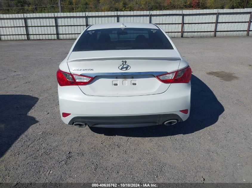 2014 Hyundai Sonata Se VIN: 5NPEC4AC3EH868842 Lot: 40635762