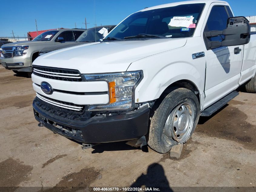 2019 Ford F-150 Xl VIN: 1FTMF1E50KKC02581 Lot: 40635770