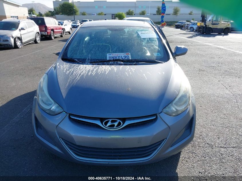 2016 Hyundai Elantra Se VIN: KMHDH4AE8GU636790 Lot: 40635771