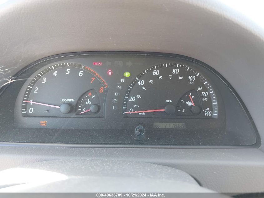 2004 Toyota Camry Le/Xle/Se VIN: 4T1BE32K54U921277 Lot: 40635789