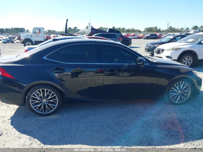 2014 Lexus Is 250 VIN: JTHBF1D20E5009265 Lot: 40635805