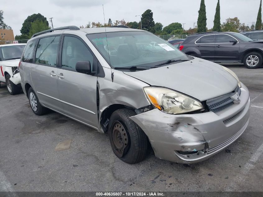 2005 Toyota Sienna Ce/Le VIN: 5TDZA23C75S244190 Lot: 40635807