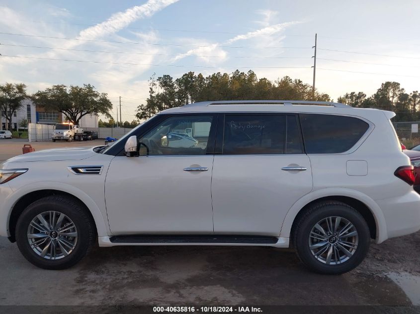 2024 Infiniti Qx80 Luxe VIN: JN8AZ2AF7R9765342 Lot: 40635816