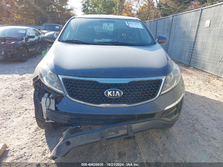 2016 Kia Sportage Lx VIN: KNDPBCAC3G7849074 Lot: 40635830