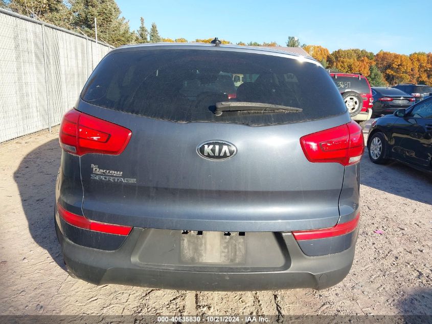 2016 Kia Sportage Lx VIN: KNDPBCAC3G7849074 Lot: 40635830