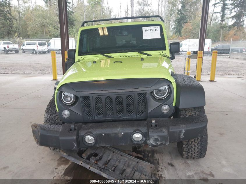 2016 Jeep Wrangler Unlimited Sport VIN: 1C4BJWDGXGL342077 Lot: 40635845