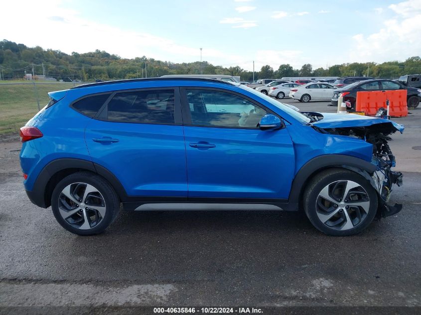 2018 Hyundai Tucson Value VIN: KM8J33A24JU695019 Lot: 40635846