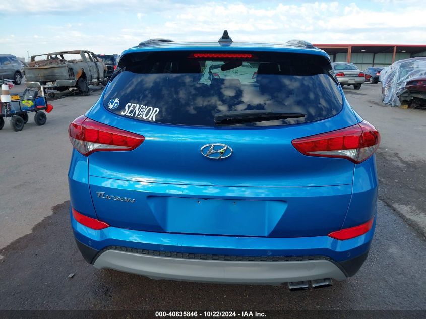 2018 Hyundai Tucson Value VIN: KM8J33A24JU695019 Lot: 40635846