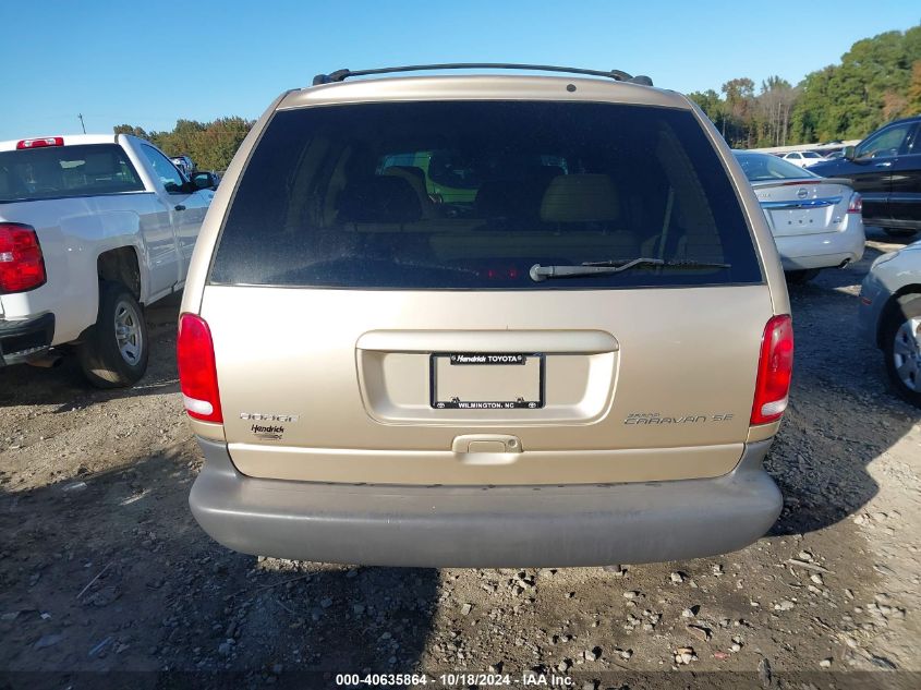 2000 Dodge Grand Caravan Se VIN: 2B4GP44R6YR674646 Lot: 40635864