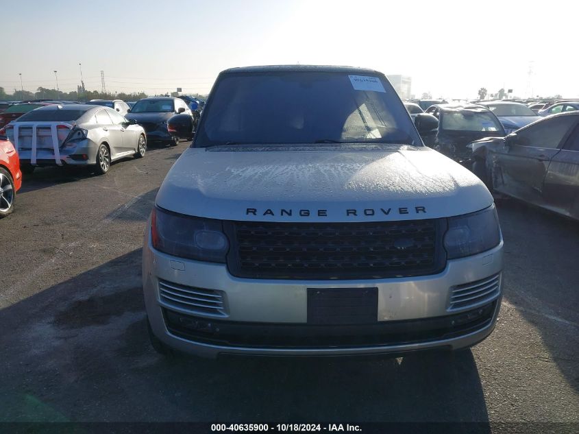 2015 Land Rover Range Rover 5.0L V8 Supercharged VIN: SALGS3TF5FA218358 Lot: 40635900