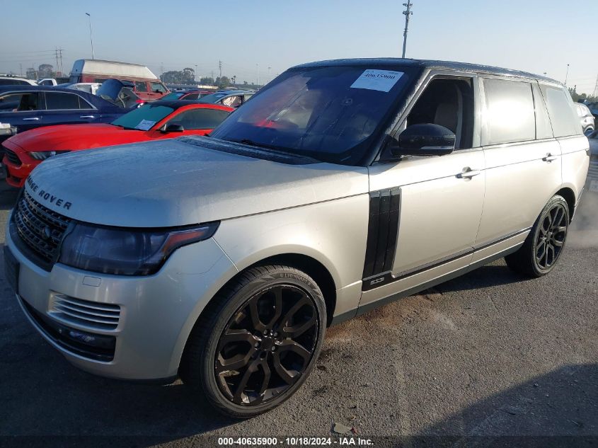 VIN SALGS3TF5FA218358 2015 LAND ROVER RANGE ROVER no.2