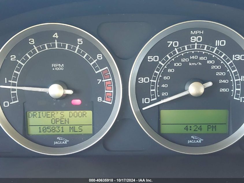 2005 Jaguar S-Type 3.0L V6 VIN: SAJWA01T45FN18246 Lot: 40635918