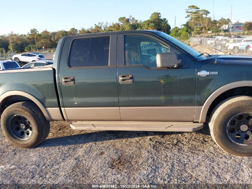 2005 Ford F-150 Lariat/Xlt VIN: 1FTPW12515KB65837 Lot: 40635962