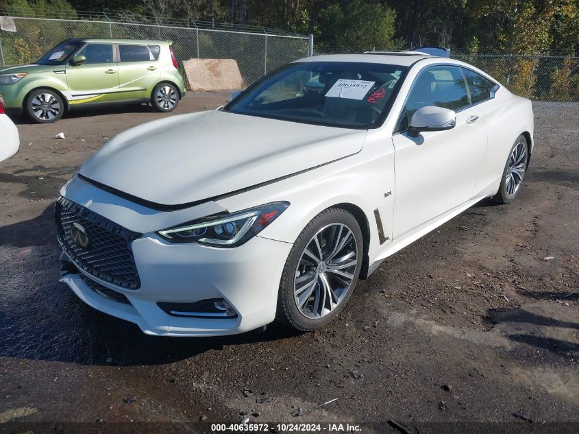 2019 Infiniti Q60 3.0T Luxe VIN: JN1EV7EKXKM231609 Lot: 40635972