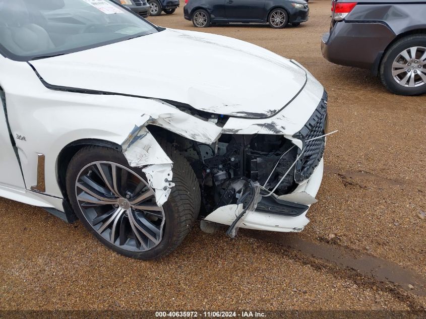 2019 Infiniti Q60 3.0T Luxe VIN: JN1EV7EKXKM231609 Lot: 40635972