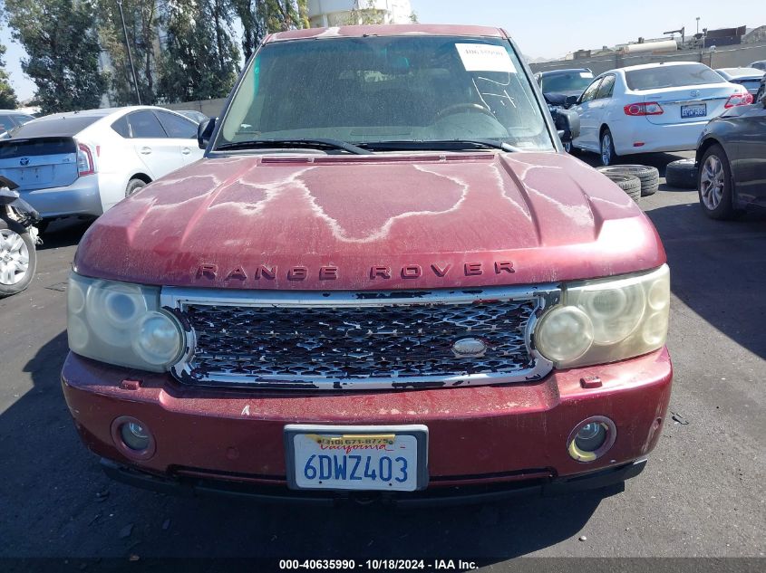 2004 Land Rover Range Rover Hse VIN: SALMF11424A144830 Lot: 40635990